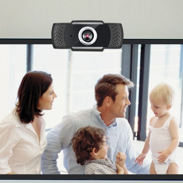 Adesso CyberTrack H4 1080P USB Webcam - 2.1 Megapixel - 30 fps - Manual Focus-Tripod Mount - Image 5