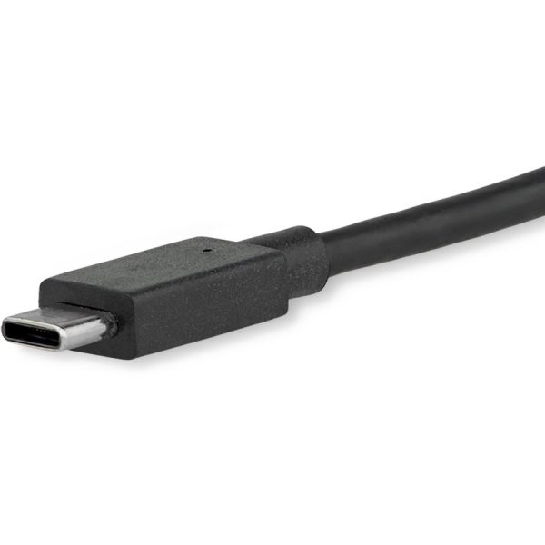 StarTech.com 6ft/1.8m USB C to DisplayPort 1.2 Cable 4K 60Hz - USB Type-C to DP Video Adapter Monitor Cable HBR2 - TB3 Compatible - Black - Image 3