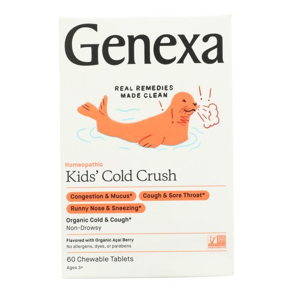 Genexa Children's Cold Crush  - 1 Each - 60 TAB - Image 2