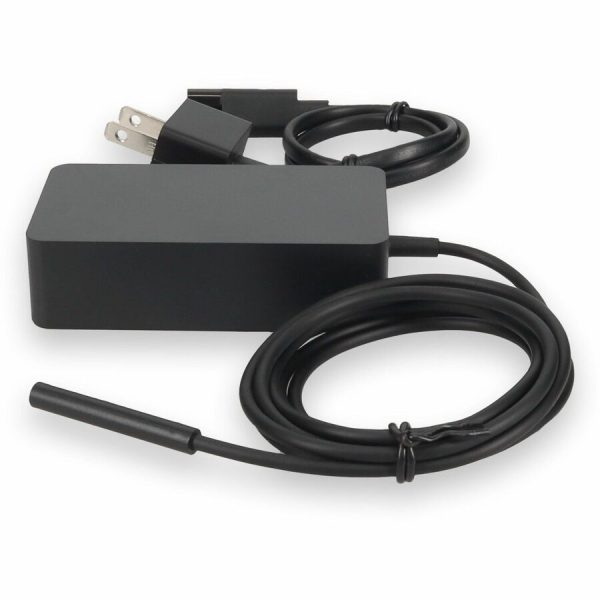 Microsoft Q4Q-00001 Compatible 65W 15V at 4A Black Laptop Power Adapter and Cable - Image 2