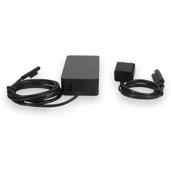 Microsoft Q4Q-00001 Compatible 65W 15V at 4A Black Laptop Power Adapter and Cable - Image 4