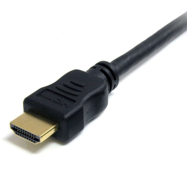 StarTech.com 3ft HDMI Cable, 4K High Speed HDMI Cable with Ethernet, 4K 30Hz UHD HDMI Cord M/M, 4K HDMI 1.4 Video/Display Cable, Black - Image 2