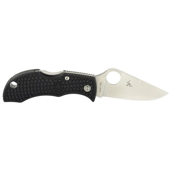 SPYDERCO MANBUG BLACK FRN PLAIN - Image 2
