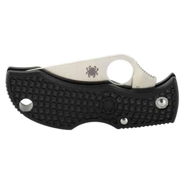 SPYDERCO MANBUG BLACK FRN PLAIN - Image 3