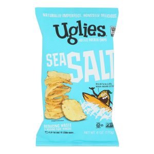 Uglies - Pot Chips Original Sea Salt Ktle - Case of 12 - 6 OZ