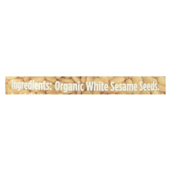 Spicely Organics - Organic Sesame - White - Case of 3 - 2 oz. - Image 2