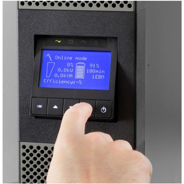 Eaton 9PX 1000VA 900W 120V Online Double-Conversion UPS - 5-15P, 8x 5-15R Outlets, Cybersecure Network Card Option, Extended Run, 2U Rack/Tower - Image 2