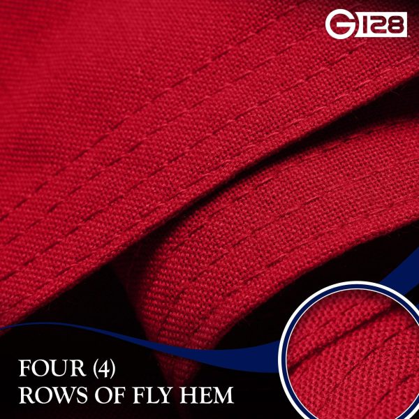 G128 3 Pack: North Carolina State Flag | 2x3 Ft | StormFlyer Series Embroidered 220GSM Spun Polyester | Embroidered Design, Indoor/Outdoor, Brass Grommets, Heavy Duty, All Weather - Image 4