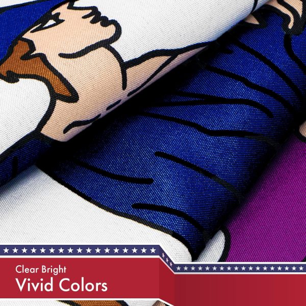 G128 Virginia State Flag | 3x5 feet | Printed 150D, Indoor/Outdoor, Vibrant Colors, Brass Grommets, Quality Polyester, Much Thicker More Durable Than 100D 75D Polyester - Image 3