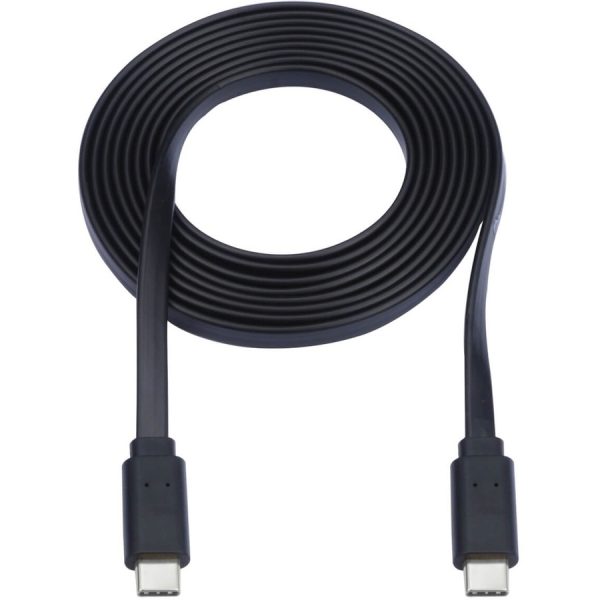 Eaton Tripp Lite Series USB-C 60W Device Charging Cable (M/M) - USB 2.0, Black, 3 ft. (0.91 m) - Image 2