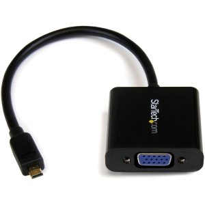StarTech.com Micro HDMI�® to VGA Adapter Converter for Smartphones / Ultrabook / Tablet - 1920x1080