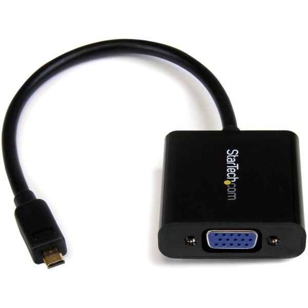 StarTech.com Micro HDMI�® to VGA Adapter Converter for Smartphones / Ultrabook / Tablet - 1920x1080