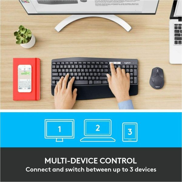 Logitech® MK850 Performance Wireless Keyboard and Mouse Combo - Image 2
