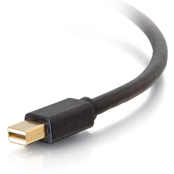 C2G 10ft Mini DisplayPort to HDMI Cable - Mini DP to HDMI Adapter - DisplayPort 1.2a HDMI 1.4b - 4K 30Hz - M/M - Image 2