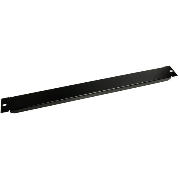 StarTech.com Blanking Panel â€" 1U â€" 19in â€" Steel â€" Black â€" Blank Rack Panel â€" Filler Panel â€" Rack Mount Panel â€" Rack Blanks