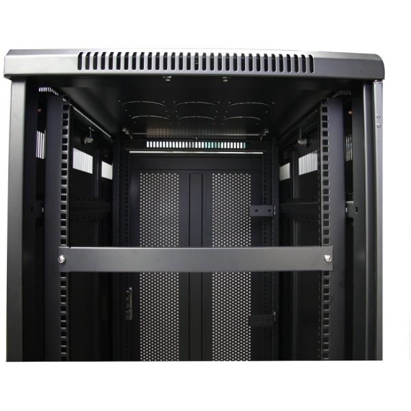 StarTech.com Blanking Panel â€" 1U â€" 19in â€" Steel â€" Black â€" Blank Rack Panel â€" Filler Panel â€" Rack Mount Panel â€" Rack Blanks - Image 3