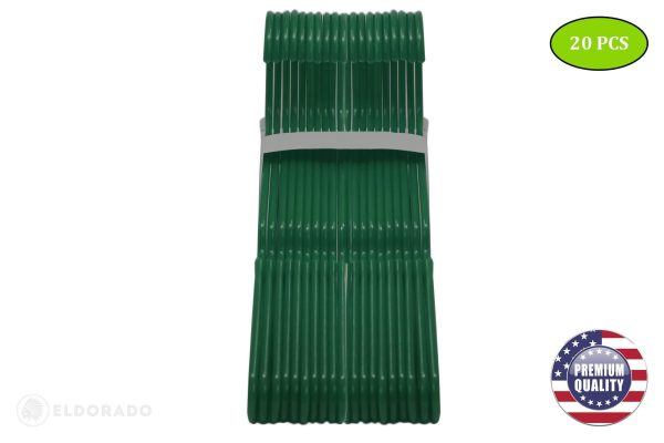 Hangers for Adult Size Clothing Plastic Ideal for Everyday Standard Use Clothes Shirts Blouses TShirts Dresses Jackets - Image 3