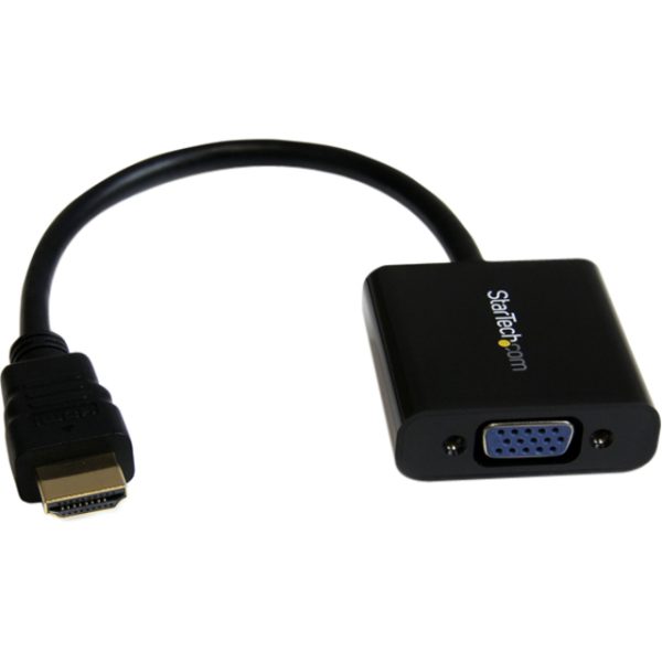 StarTech.com HDMI to VGA Adapter - 1080p - 1920 x 1080 - Black - HDMI Converter - VGA to HDMI Monitor Adapter - Image 7