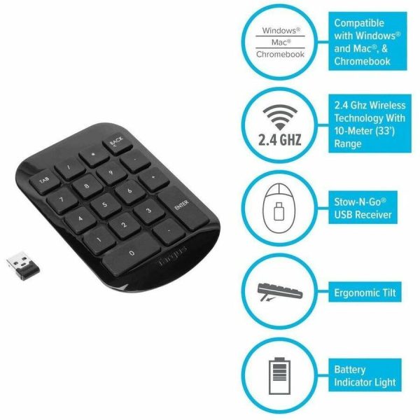 Targus Wireless Numeric Keypad - Image 3