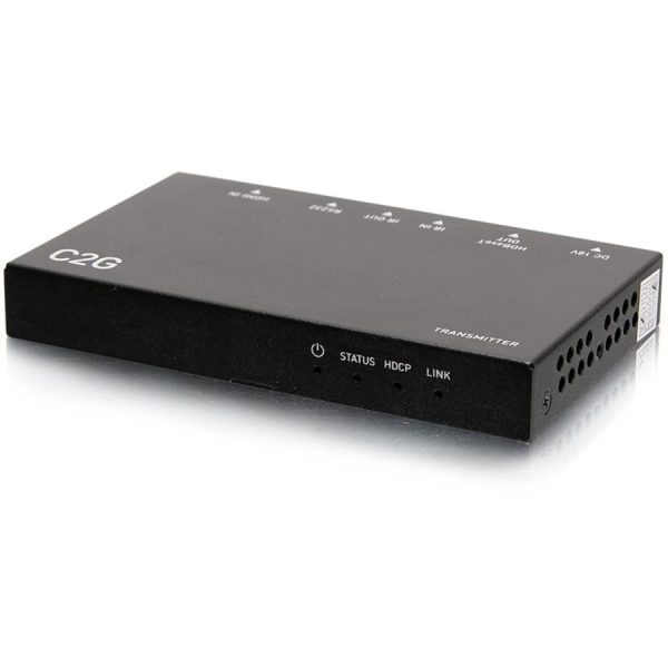 C2G HDMI Ultra-Slim HDBaseT + RS232 + IR over Cat Extender Box Transmitter - Image 2