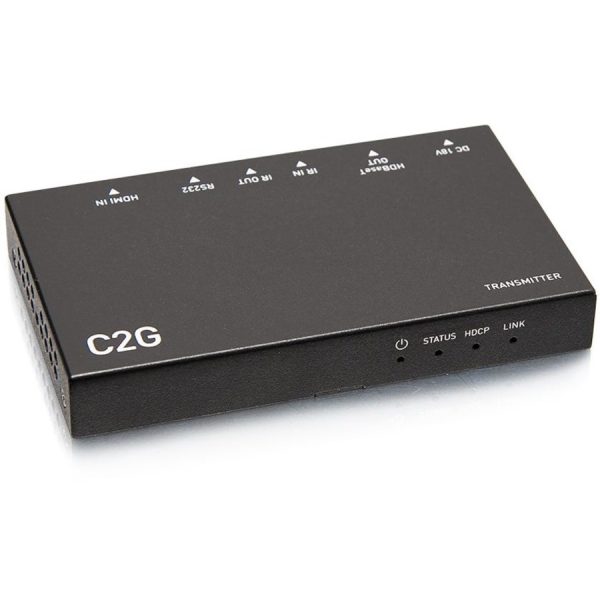 C2G HDMI Ultra-Slim HDBaseT + RS232 + IR over Cat Extender Box Transmitter - Image 4