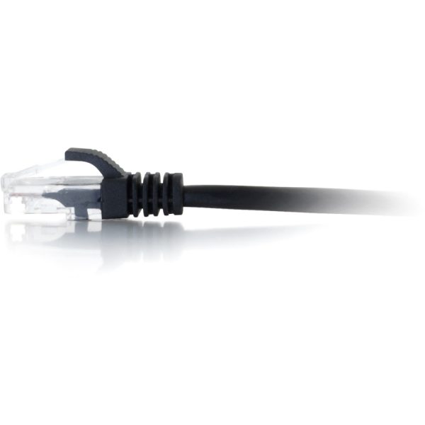 C2G 25ft Cat5e Ethernet Cable - Snagless Unshielded (UTP) - Black - Image 2