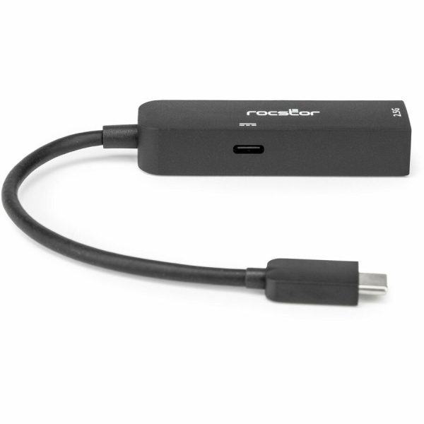 Rocstor Premium USB-C to 2.5 Gb Ethernet with USB-C 100W Power Delivery PD 3.0 Adapter - Image 6