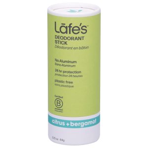 Lafe's Natural Body Care - Deod Ctrs Brgmt Plstc Fr - EA of 1-2.25 OZ