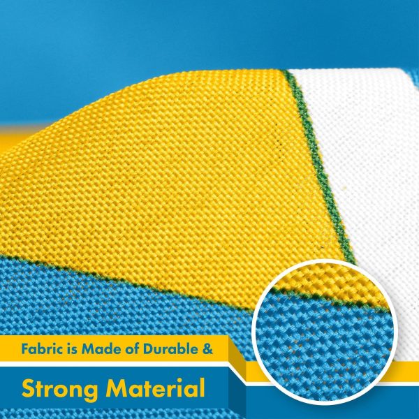 G128 10 Pack: South Dakota SD State Flag | 3x5 Ft | LiteWeave Pro Series Printed 150D Polyester | Indoor/Outdoor, Vibrant Colors, Brass Grommets, Thicker and More Durable Than 100D 75D Polyester - Image 4