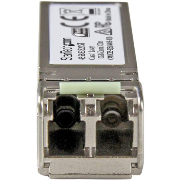 StarTech.com HPE 455883-B21 Compatible SFP+ Module - 10GBASE-SR - 10GE Gigabit Ethernet SFP+ 10GbE Multi Mode Fiber Optic Transceiver 300m - Image 2