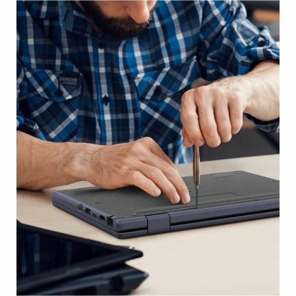Asus BR1204C BR1204CGA-YS14 12.2" Touchscreen Rugged Notebook - WUXGA - Intel N-Series N100 - 4 GB - 128 GB SSD - Mineral Gray - Image 7