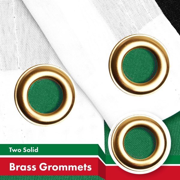 G128 Kuwait Kuwaiti Flag | 3x5 Ft | LiteWeave Pro Series Printed 150D Polyester | Country Flag, Indoor/Outdoor, Vibrant Colors, Brass Grommets, Thicker and More Durable Than 100D 75D Polyester - Image 2