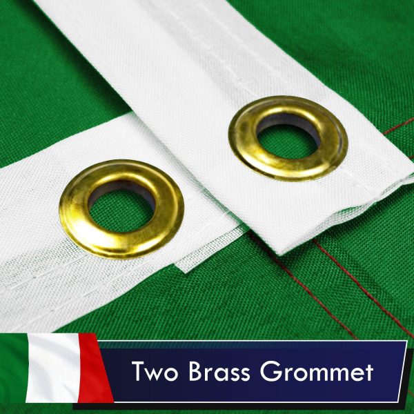 Italy Italian Flag 3x5 Ft 3-Pack Printed Polyester By G128 - Image 2