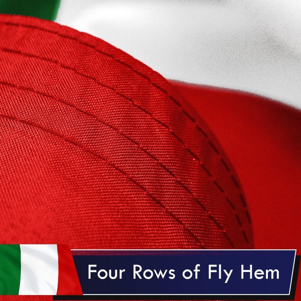 Italy Italian Flag 3x5 Ft 3-Pack Printed Polyester By G128 - Image 5