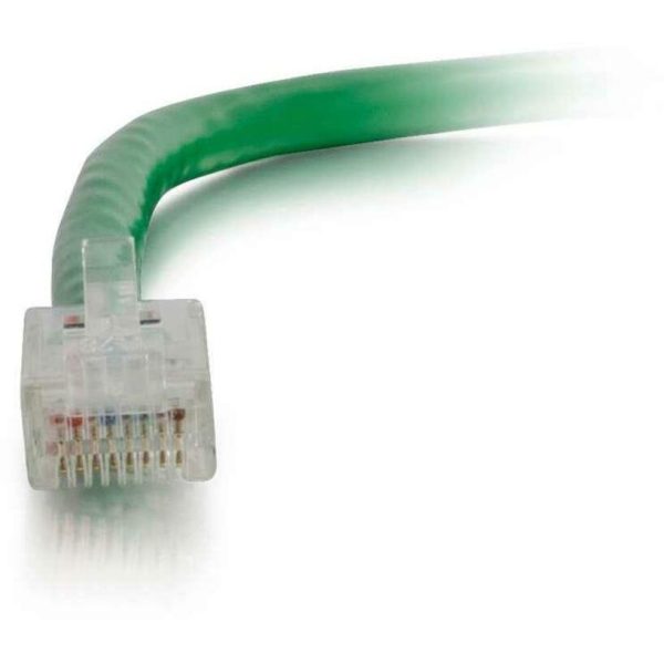 C2G 100 ft Cat6 Non Booted UTP Unshielded Network Patch Cable - Green - Image 2