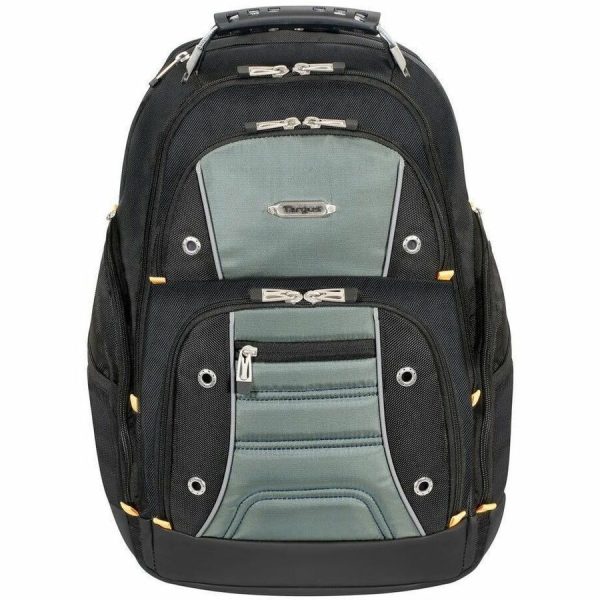 Targus Drifter II TSB239US Carrying Case Rugged (Backpack) for 17" Notebook - Black/Gray - TAA Compliant - Image 2