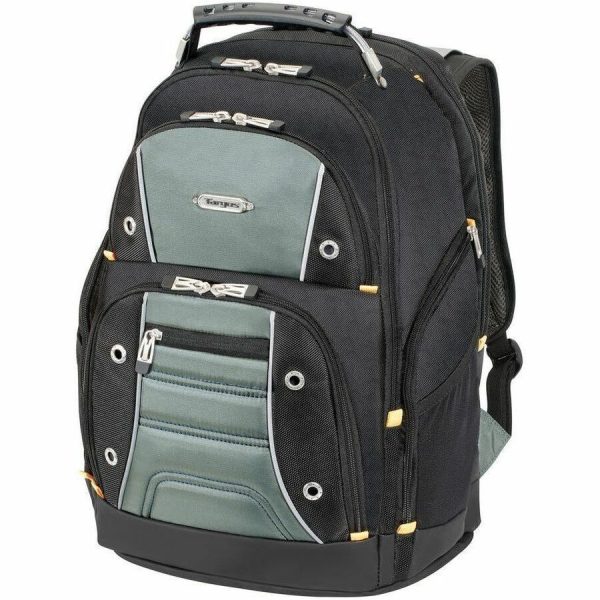 Targus Drifter II TSB239US Carrying Case Rugged (Backpack) for 17" Notebook - Black/Gray - TAA Compliant - Image 11