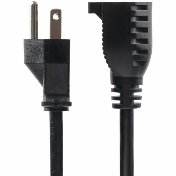 StarTech.com 10ft (3m) Power Extension Cord, NEMA 5-15P to NEMA 5-15R AC Power Cable, 10A 125V, 18AWG, UL Listed - Image 2