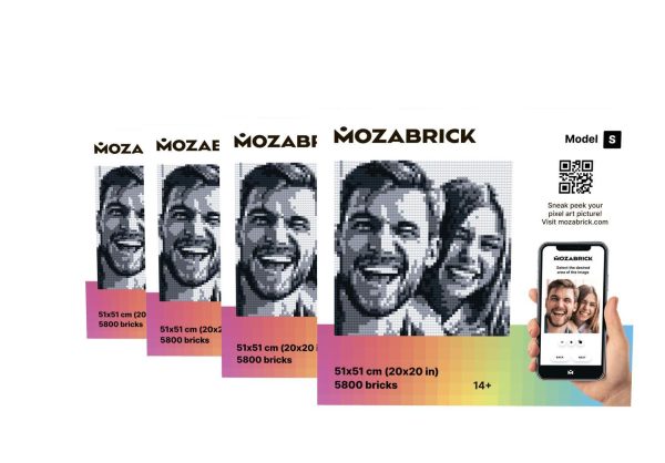 MOZABRICK Photo Construction Set Model S - Transform Any Picture into a Mosaic Wall Art Using Our Constructor and Free App! - Image 16