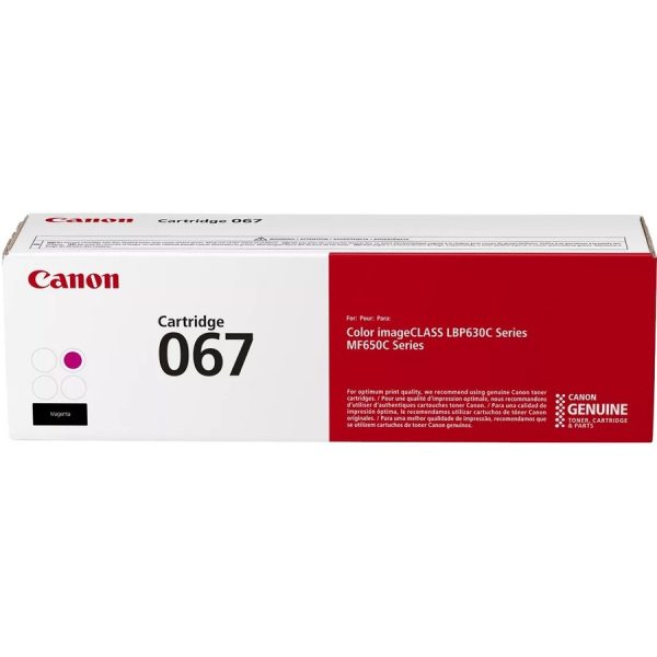 Canon 067 Original Standard Yield Laser Toner Cartridge - Magenta - 1 Each - Image 4