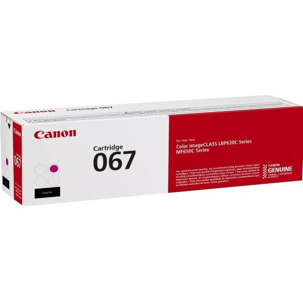 Canon 067 Original Standard Yield Laser Toner Cartridge - Magenta - 1 Each - Image 5