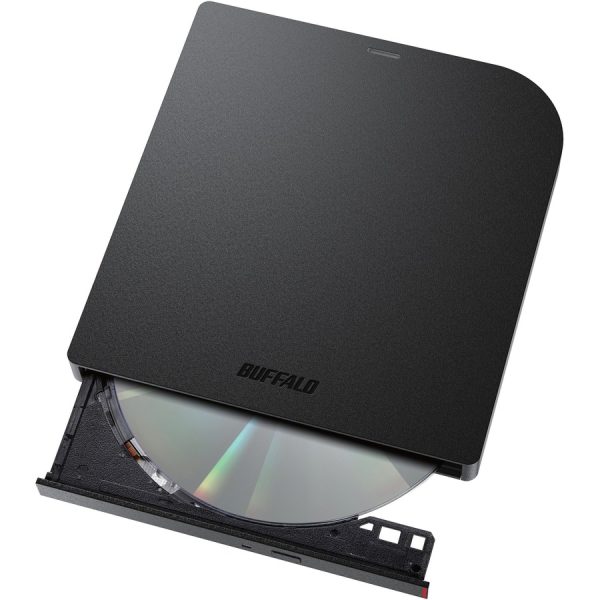 Buffalo MediaStation DVSM-PUV8U3B-TAA Portable DVD-Writer - External - TAA Compliant - Image 2