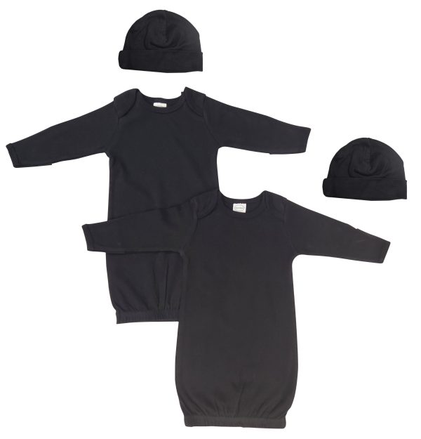 Unisex Newborn Baby 4 Piece Gown Set Nc_0854