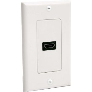 StarTech.com Single Outlet Female HDMI�® Wall Plate White