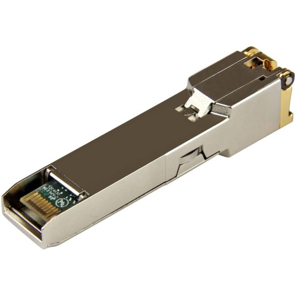 StarTech.com MSA Uncoded SFP Module - 1000BASE-TX - 1GE Gigabit Ethernet SFP SFP to RJ45 Cat6/Cat5e Transceiver Module - 100m - Image 2
