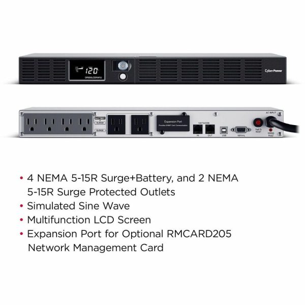 CyberPower OR500LCDRM1U Smart App LCD UPS Systems - Image 2