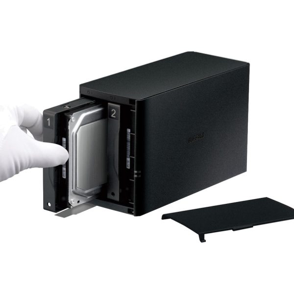 BUFFALO LinkStation SoHo 220 Home-Office NAS Storage 4TB Personal Cloud Hard Drives Included - Image 2