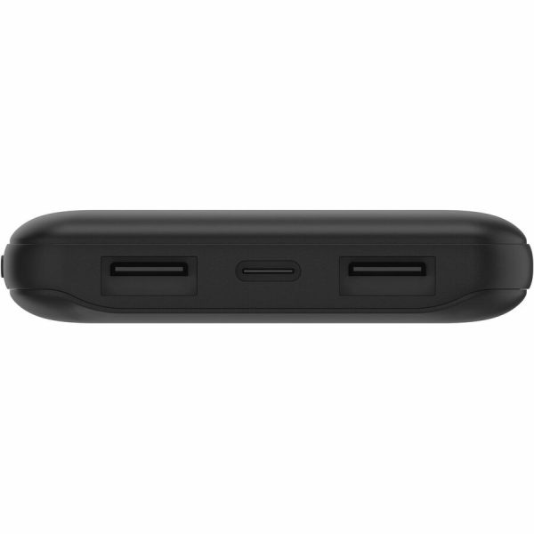 Belkin 15W USB-C 3-Port Power Bank - 10k mAh - 1xUSB-C (15W), 2xUSB-A (10W) - Portable Charger - w/ USB-C Cable - Black - Image 5