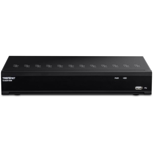TRENDnet 8-Channel UHD PoE NVR, H.264/H.265 4K (8MP), Up to 12TB Storage (HDD Not Included), Supports one 4K Camera Channel, 8 PoE ports, 80W PoE Power Budget, Rackmount Design, 240fps, TV-NVR1508 - Image 5