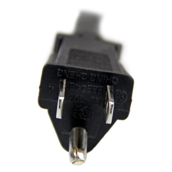 StarTech.com 4ft (1.2m) Heavy Duty Power Cord, NEMA 5-15P to C15, 15A 125V, 14AWG, Replacement AC Computer PC Power Supply Cable - Image 2